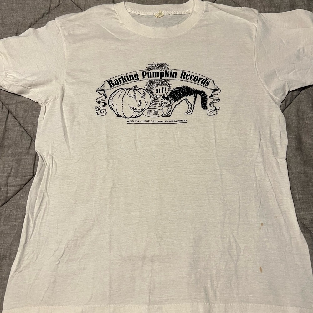 Original Barking Pumpkin Records T-Shirt -Frank Zappa-